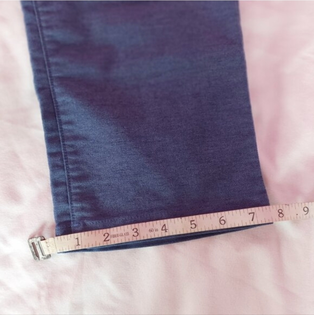 SMALL Forme Blue Draw String Crop Capri Pants - CES - Picture 11 of 12